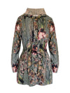 Chelsey Parka - Orchid garden on Sage - ILAN LIFE SA