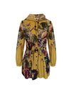 Chelsey Waterproof Parka-Country Blooms on Ochre - ILAN LIFE SA