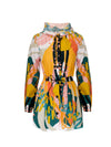 Chelsey Waterproof Parka-Abstract Paint Print - ILAN LIFE SA