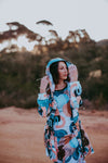 Chelsey Waterproof Parka-Modern Art on White - ILAN LIFE SA
