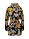 Chelsey Waterproof Parka-Summer Breeze on Black - ILAN LIFE SA