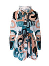 Chelsey Waterproof Parka-Modern Art on White - ILAN LIFE SA