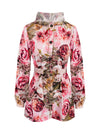 Chelsey Waterproof Parka-Peonies on Blush - ILAN LIFE SA